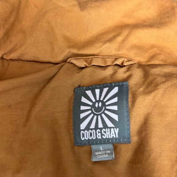 COCO & SHAY QUILTED JACKET LARGE - Picture 7 of 16